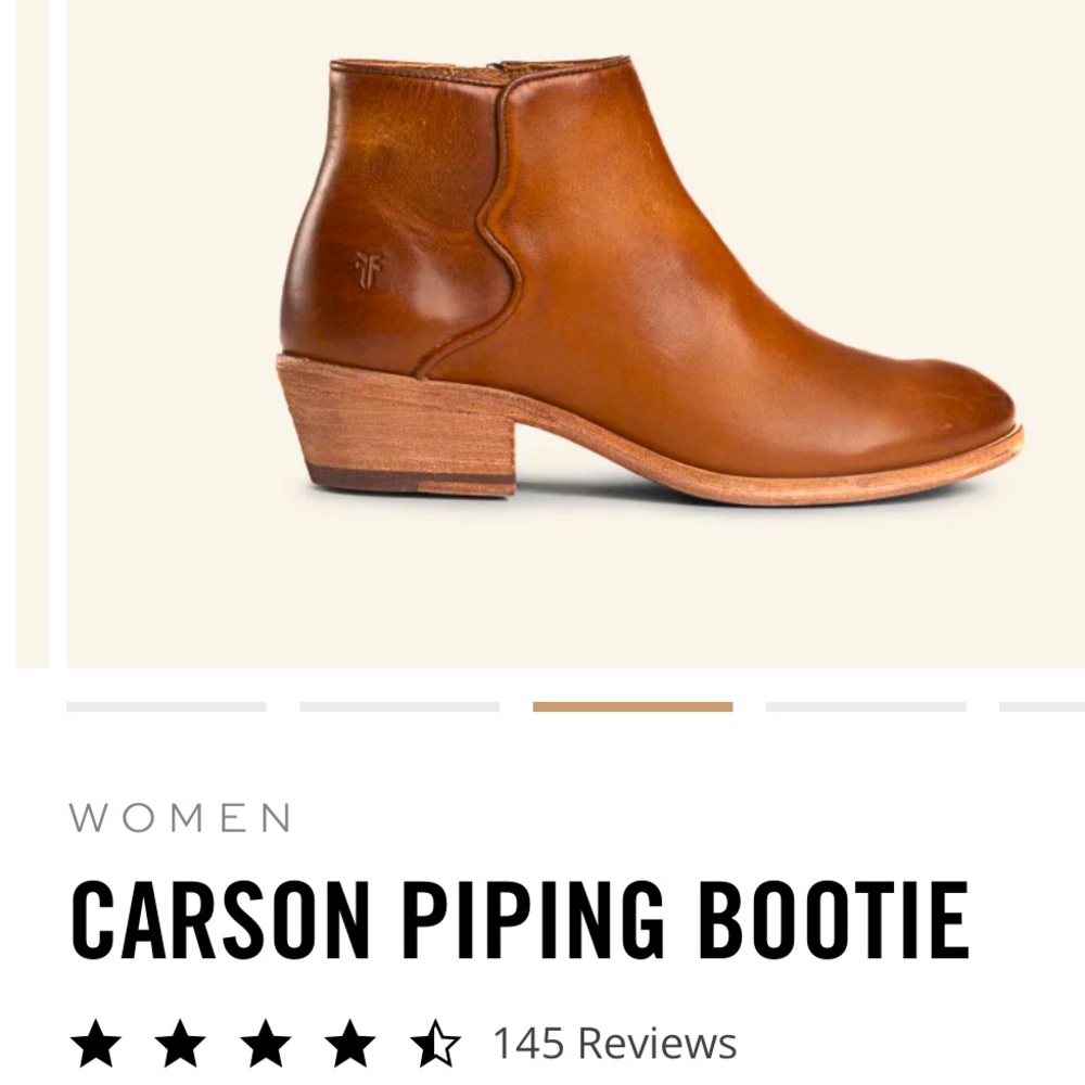 Frye Carson Piping Ankle Boot